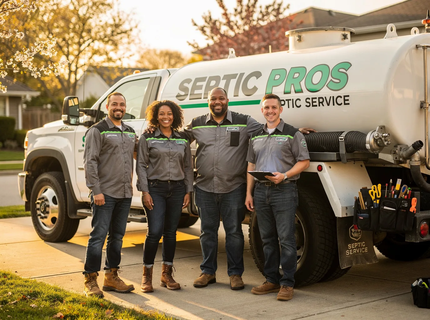 Septic Tank Pumping company in Cement City, MI